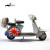 A Handmade wrought iron mini motorcycle Holiday Retro Home furnishings Metal crafts