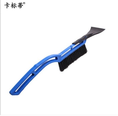 Snow products winter car snow shovel 2 in 1 plastic snow brush ice shovel removable