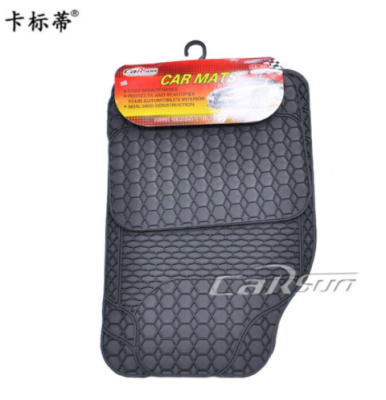 The manufacturer supplies 88130 4PCS black all-season general purpose floor MATS for thickened non-slip floor MATS