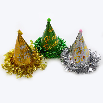 Manufacturer sells Santa hats, paper hats, adult and child cute birthday party hats, festive ball clown hats