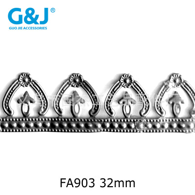 FA903 gothic style moving accessories feel rattan decorative bar craft gifts hardware iron strip to the sample