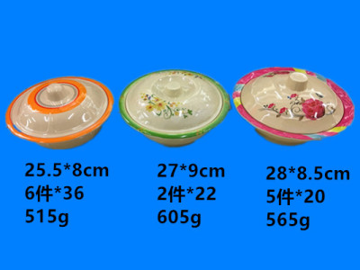 Melamine tableware tamine cover bowl tamine bowl large spot stock low price processing new hot style many
