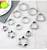 12 Pieces of Stainless Steel Cookie Cutter Vegetables Fruit Cutter Three-Dimensional Cookie Cutter