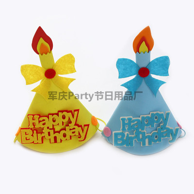 Baby birthday hat children's creative princess party hat new Korean one one hundred days headwear