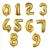 16 \"letters aluminum film balloons birthday party supplies aluminum foil digital balloons wedding 