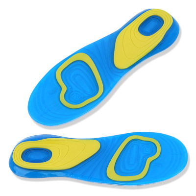 Silicone insole GEL ACTIV soft Silicone cushioning soft sports basketball running men's and women's models