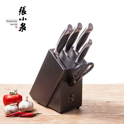 Hangzhou Zhang Xiaoquan Sailing Knife Six-Piece Set 5 Chrominm-Molybdenum-Vanadium Steel Slicing Knife Stainless Steel Kitchen Scissor Set Free Shipping