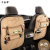 New in-car storage bag in-car storage bag double-sided PU leather multi-functional chair back hanging bag