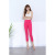 New Korean Style Versatile Leggings Women's Fashion Casual Slim Solid Color Cropped Leggings Factory Wholesale