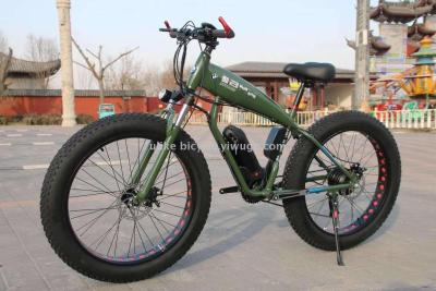 Bicycle 26 inches snow bike aluminum alloy lithium battery snow factory direct sale