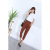 New Personalized Solid Color Women's Pencil Pants Factory Wholesale Korean Style Loose All-Match Leggings Outer Wear