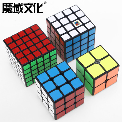 Moyu Rubik's Cube Classroom Black Background Stickers Second-Stage Third-Stage Fourth-Stage Fifth-Stage Rubik's Cube Primary Racing Rubik's Cube Wholesale