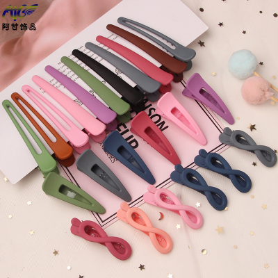 BB clip female hair clip macaron word clip frosted ins web celebrity clip top clip manufacturers direct sales