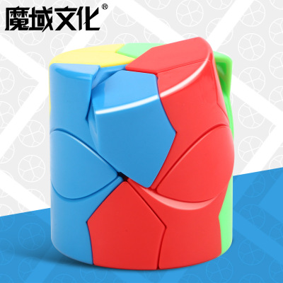 Moyu Rubik's Cube Classroom Genuine Smooth Solid Color Redi Cylindrical Shaped Rubik's Cube Children's Educational Toys Wholesale