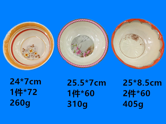 密胺餐具 密胺碗 美耐皿贴花碗 大量现货库存低价处理 可按吨卖