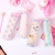 Creative quicksand into pencil bag girl students transparent pencil box fairy large capacity pencil stationery