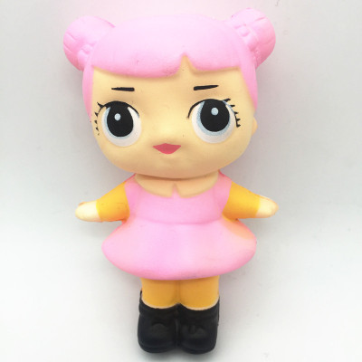 Manufacturers direct hot style 12 cm surprise doll LOL surprise doll, PU missile rebound