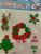 Pvc Christmas Stickers, Christmas Wall Stickers, Concave-Convex Stick
