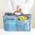 Korean hand-held double-zipper cosmetic bag multi-functional toiletries storage bag pack