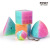 Qiyi Jelly Transparent Color Second-Stage Third-Stage Fourth-Stage Fifth-Stage Pyramid Oblique Turn Zongzi SQ1 Children's Cube Wholesale