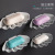 Shell double layer asphalt soap box without holes creative bathroom shelving toilet double layer soap box storage rack