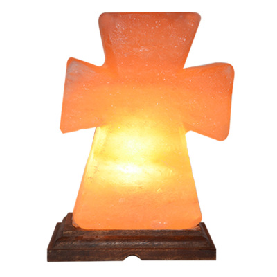 Cross Shape Salt Light Himalayan Salt Lamps Salt Light Night Light