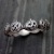 Rong Yuomei Cross-Border E-Commerce Drainage Plated Ring Ornament Halloween Day Hot Sale Plated 925 Antique Silver Pumpkin Ring