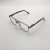 Safllo new stylish retro large frame double beam full frame metal spectacle frames optical glasses for men and women 8002