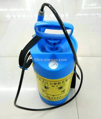 5L mobile portable eyewash, emergency portable eyewash