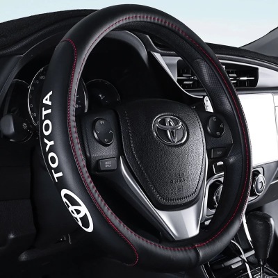 Toyota special leather steering wheel set corolla camry crown highlander ryling car handle set