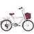 Bicycle 20 inches new men and women bicycle with back seat, car basket