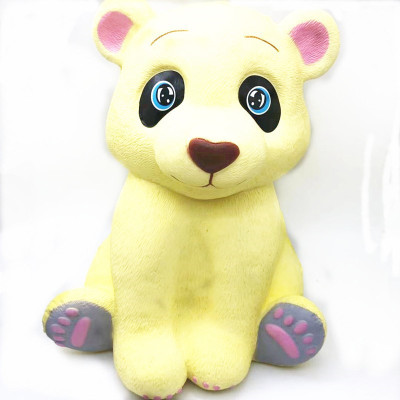 Manufacturers Direct Hot Style Spot Squish Pressure Reduction Simulation Toy 25cm Bear large slow rebound piece