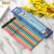Slender Bamboo Shoot Pencil Wholesale HB12 PCs Pearlescent Lacquer Pencil Customized Non-Toxic Rounded Rod Student Children's Pencil