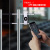 Bluetooth smart u-shaped glass door fingerprint padlock for home office warehouse store security