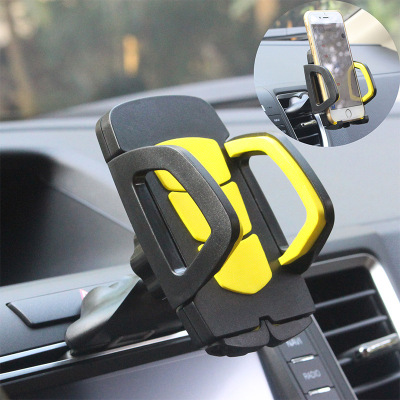 360-degree rotating multi-function air conditioning outlet CD port universal vehicle-mounted mobile phone holder