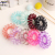 Color telephone cord hair band female electric coil bolded head cord stretch hair adult hair cord rubber band head ornament