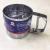 Baking Stainless Steel Shaker Sieve Cup Mesh Crank Flour Sifter with Measuring Scale Mark for Flour Icing Sugar 