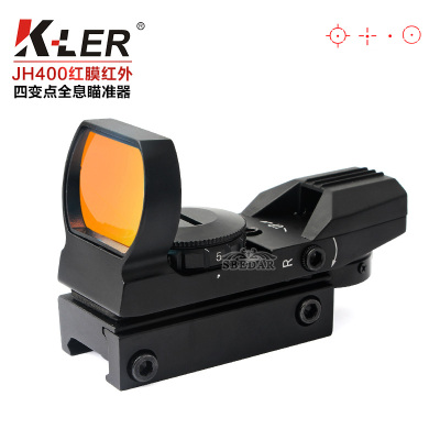 Red film four-point 20mm holographic sight