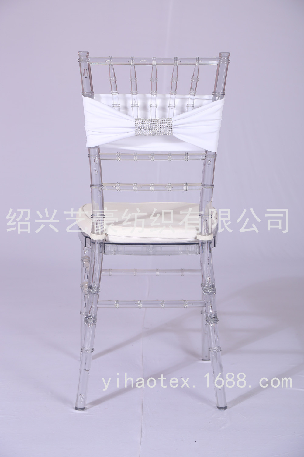 厂家直销镶钻烫金弹力椅带 现代简约风格淘宝热销椅套弹力绑带 酒