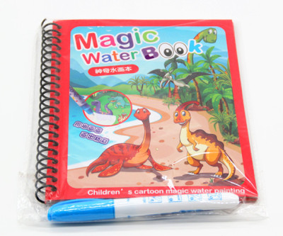 Factory sells magic children's water drawing book water drawing book water brush repeated drawing graffiti coloring book