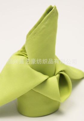 Hotel Dining Table Matte Polyester Tableware Mat Hotel Wedding Banquet Solid Color Napkin Mouth Cloth Dining-Table Decoration Square Scarf Can Be Ordered