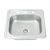 Stainless steel sink. Single trough double trough. Washbasin. Kitchen supplies