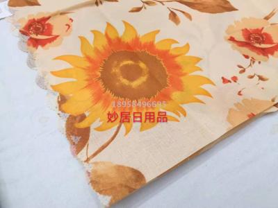 Manufacturers direct kitchen tablecloth household tablecloth section printing tablecloth