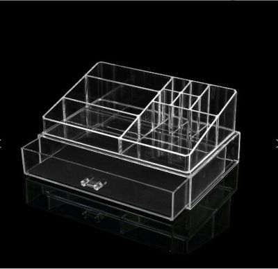 T02-2254 Plastic Cosmetic Container Household Jewelry Transparent Storage Plastic Box Lipstick Lip Balm Display