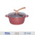 MGC classic die-cast aluminum marble coated sensing bottom wooden independent removable handle soup pot non-stick pot