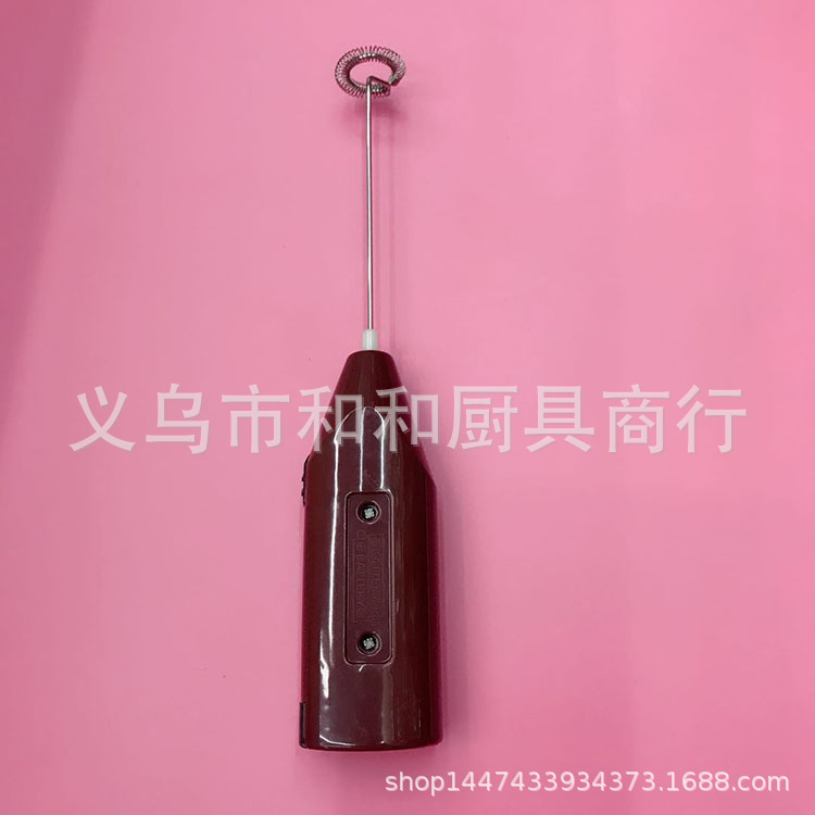 电动打蛋器打奶泡器不锈钢打奶器家用花式咖啡牛奶搅拌器