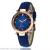 Hot style cat eye with diamond gradient strap lady crystal face watch