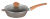 MGC die-cast aluminum classic granite stone coated wooden handle with induction bottom pan deep frying pan non-stick