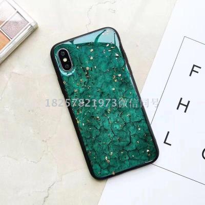  apple XSMax mobile phone case iphone7p/8plus silicone soft case 6s soft case women's web celebrity marble case luxury