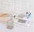 Multifunctional Bathroom Wash Rack Cup Couple's Cups Put Toothpaste and Toothbrush Holder Desktop Storage Box Household